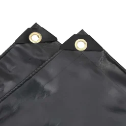 vidaXL Zeil 650g / m² Antraciet 2 x 3 m Canvas met PVC-coating