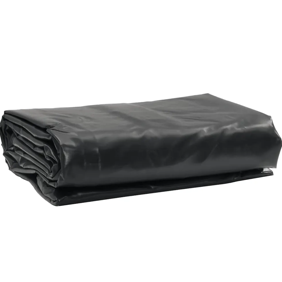 vidaXL Zeil 650g / m² Antraciet 2 x 3 m Canvas met PVC-coating