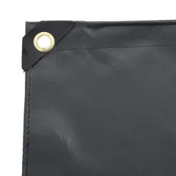 vidaXL Zeil 650g / m² Antraciet 2 x 3 m Canvas met PVC-coating