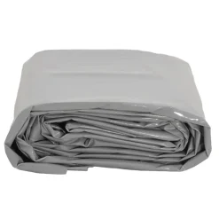 vidaXL Zeil 650g / m² Grijs 2 x 3 m Canvas met PVC-coating