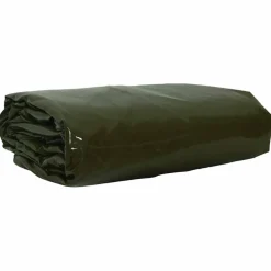 vidaXL Zeil 650g / m² Olijfgroen 2 x 3 m Canvas met PVC-coating