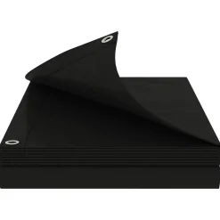 vidaXL Zeil met Oogjes Antraciet Grijs 2 x 3 m 260 gsm PE