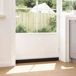 vidaXL Zelfklevende Deurborstels 2 st Wit 100 cm Aluminium Legering