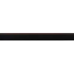 vidaXL Zelfklevende Deurborstels 2 st Bruin 100 cm Aluminium Legering