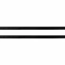 vidaXL Zelfklevende Deurborstels 2 st Zwart 100 cm Aluminium Legering