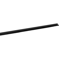 vidaXL Zelfklevende Deurborstels 2 st Zwart 100 cm Aluminium Legering