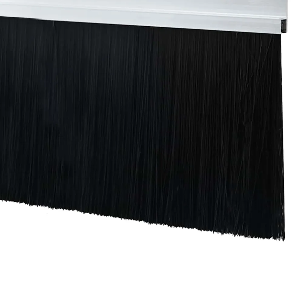 vidaXL Zelfklevende Deurborstels 2 st Zilver 100 cm Aluminium Legering