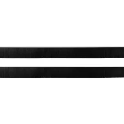 vidaXL Zelfklevende Deurborstels 2 st Wit 100 cm Aluminium Legering