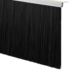 vidaXL Zelfklevende Deurborstels 2 st zilver 100 cm Aluminium Legering