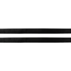 vidaXL Zelfklevende Deurborstels 2 st zilver 100 cm Aluminium Legering