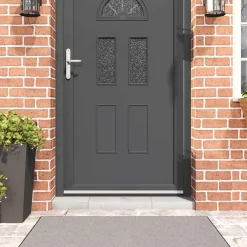 vidaXL Zelfklevende Deurborstels 2 st Wit 100 cm Aluminium Legering