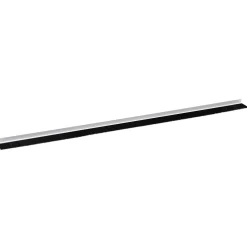 vidaXL Zelfklevende Deurborstels 2 st Wit 100 cm Aluminium Legering