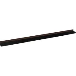 vidaXL Zelfklevende Deurborstels 2 st Bruin 100 cm Aluminium Legering