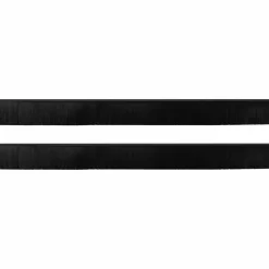 vidaXL Zelfklevende Deurborstels 2 st Zwart 100 cm Aluminium Legering