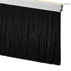 vidaXL Zelfklevende Deurborstels 2 st zilver 100 cm Aluminium Legering