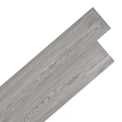 vidaXL Zelfklevende PVC Vloerplanken Donkergrijs 30,5 x 61 cm 28 st