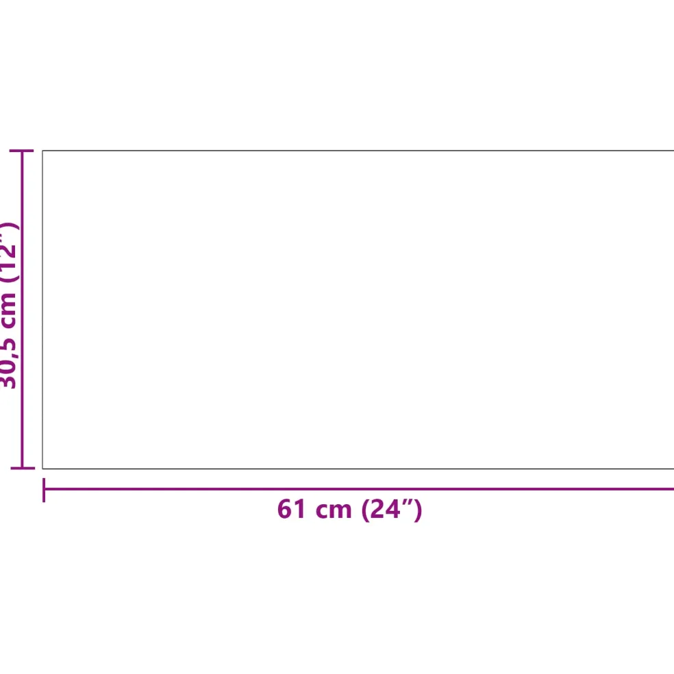 vidaXL Zelfklevende PVC Vloerplanken Hout Gewassen 30,5 x 61 cm 28 st
