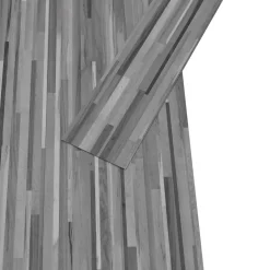 vidaXL Zelfklevende PVC Vloerplanken Gestreept Grijs 30,5 x 61 cm