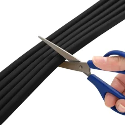 vidaXL Zelfklevende raamafdichting Zwart 12 x 10 mm 25 m EPDM-schuim