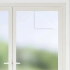 vidaXL Zelfklevende Raamfolie Frosted Grijs 45 x 500 cm PVC