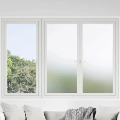 vidaXL Zelfklevende Raamfolie Frosted Wit 45 x 1000 cm PVC