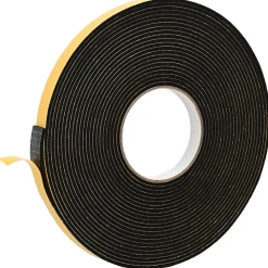 vidaXL Zelfklevende schuimtape Zwart 10mm x 10m CR Schuim