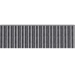 vidaXL Zelfklevende Trapmatten 15 st 65 x 21 x 4 cm Non-Slip Grijs