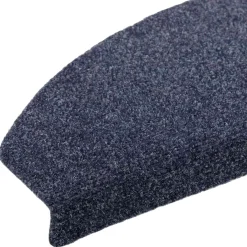 vidaXL Zelfklevende Trapmatten 15 st 80 x 24,5 x 3,5 cm Blauw