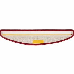 vidaXL Zelfklevende Trapmatten 15 st 56 x 17 x 3 cm Non-Slip Rood