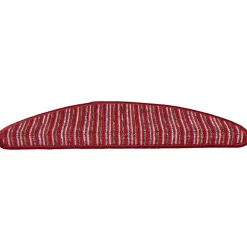 vidaXL Zelfklevende Trapmatten 15 st 56 x 17 x 3 cm Non-Slip Rood