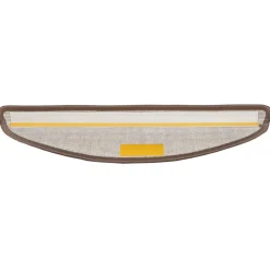 vidaXL Zelfklevende Trapmatten 15 st 56 x 17 x 3 cm Non-Slip Bruin