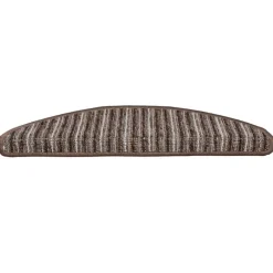 vidaXL Zelfklevende Trapmatten 15 st 56 x 17 x 3 cm Non-Slip Bruin