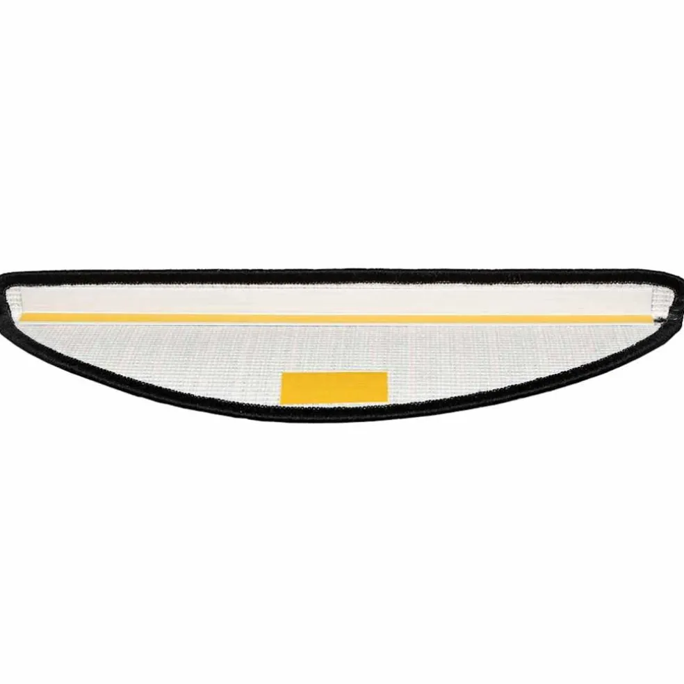 vidaXL Zelfklevende Trapmatten 15 st 56 x 17 x 3 cm Non-Slip Antraciet