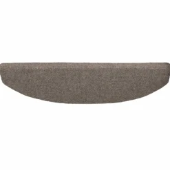 vidaXL Zelfklevende Trapmatten 15 st 80 x 24,5 x 3,5 cm Mokka