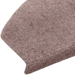 vidaXL Zelfklevende Trapmatten 15 st 80 x 24,5 x 3,5 cm Beige
