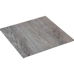 vidaXL Zelfklevende Vloerplanken Lichtbruin en Zwart 30,5 x 30,5 cm