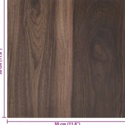 vidaXL Zelfklevende Vloerplanken Bruin 30,5 x 30,5 cm 20 st PVC