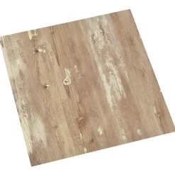 vidaXL Zelfklevende Vloerplanken Bruin en wit 30,5 x 30,5 cm 20 st PVC
