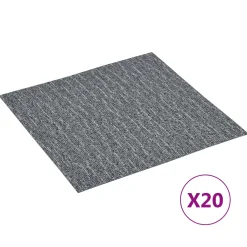 vidaXL Zelfklevende Vloerplanken Grijs en Lichtgrijs 30,5 x 30,5 cm