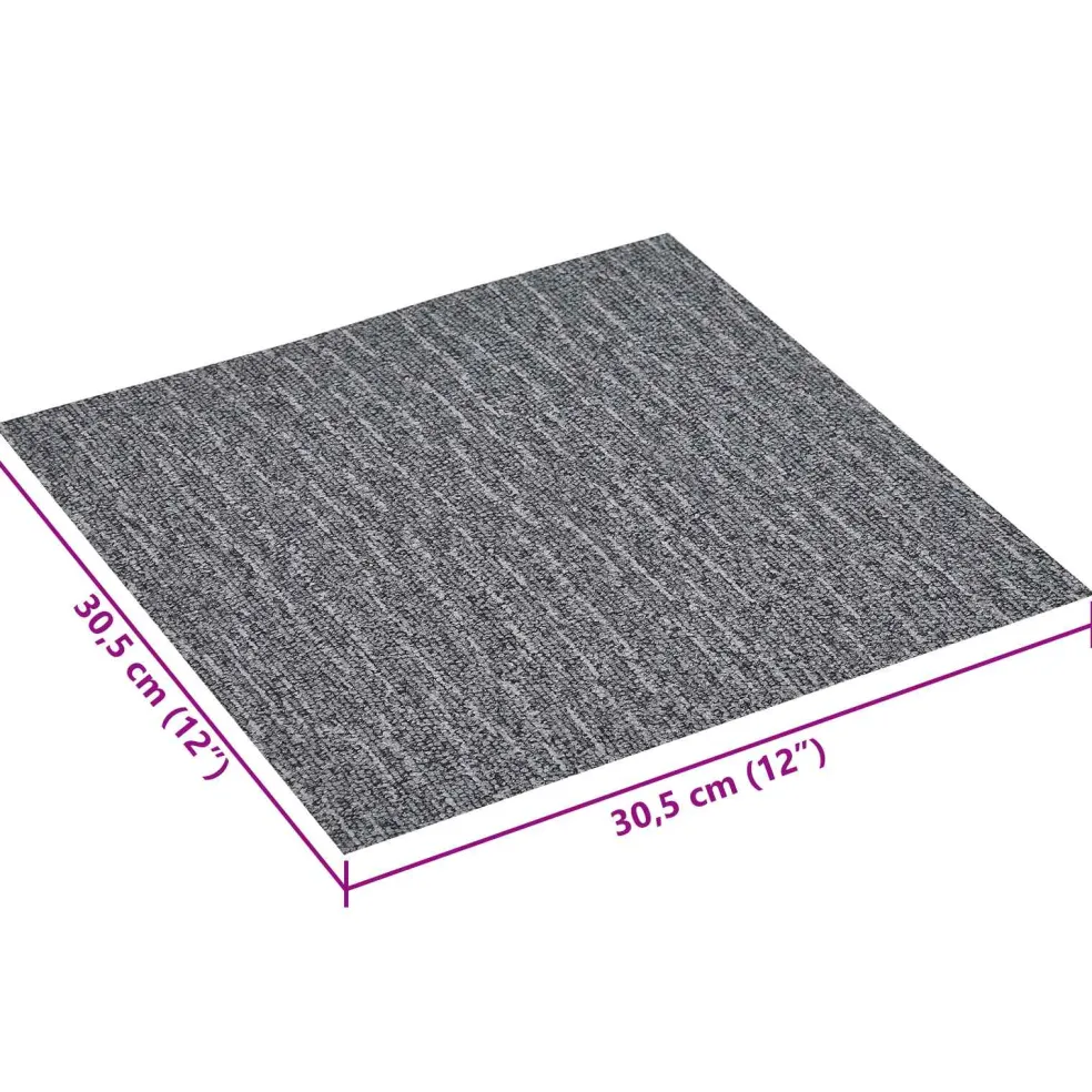 vidaXL Zelfklevende Vloerplanken Grijs en Lichtgrijs 30,5 x 30,5 cm