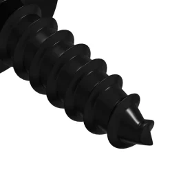 vidaXL Zelftappende Nagel 2 st Zwart 3,5 x 12 mm IJzer