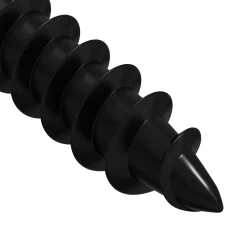 vidaXL Zelftappende Nagel 2 st Zwart 4 x 25 mm Staal