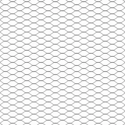 vidaXL zeshoekig gaasgek met palen 10 x 0,4 m PVC-Coated Staal Grijs