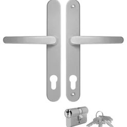 vidaXL Zij-ingangsdeur 98 x 198 cm PVC Antraciet