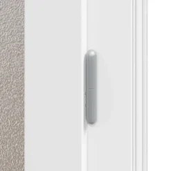 vidaXL Zij-ingangsdeur 98 x 198 cm PVC Antraciet