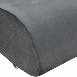 vidaXL Zitkussen Effen Grijs 40 x 40 x 13 cm PU Schuim