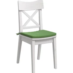 vidaXL Zitkussens 4 st Fluweel Lichtgroen 40 x 40 x 3 cm