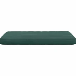 vidaXL Zitkussens 4 st Fluweel Donkergroen 40 x 40 x 3 cm