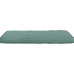 vidaXL Zitkussens 4 st Fluweel Zeegroen 40 x 40 x 3 cm