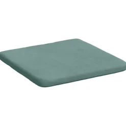 vidaXL Zitkussens 4 st Fluweel Zeegroen 40 x 40 x 3 cm